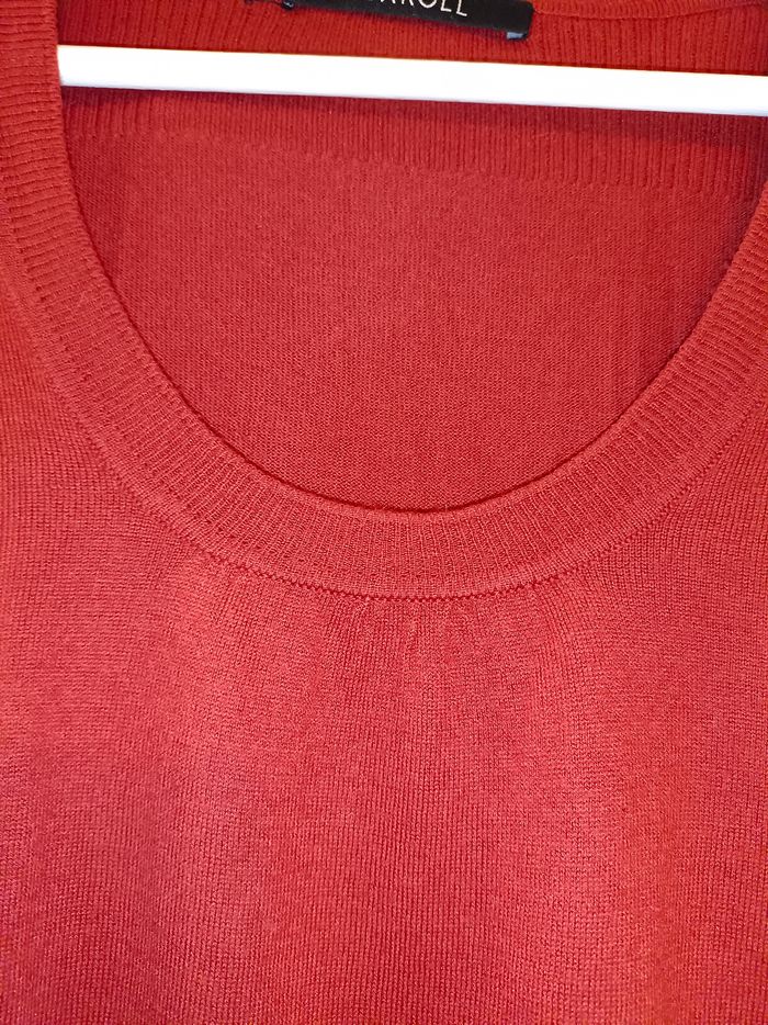 Pull femme, Caroll , soie+coton+cachemire, taille 36 - photo numéro 5