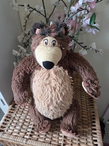 💜Peluche nasha ours