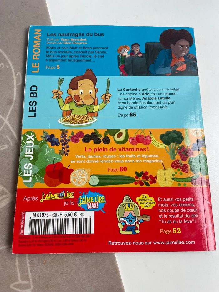 J’aime Lire - les naufragés du bus - n•458 - Mars 2015 - photo numéro 2