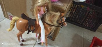Barbie et cheval