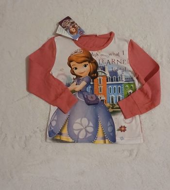 Haut de pyjama Princesse Sofia 3 ans