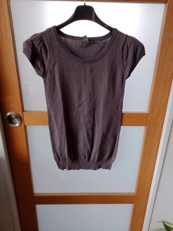 Robe pull manches courtes Fille 10 ans