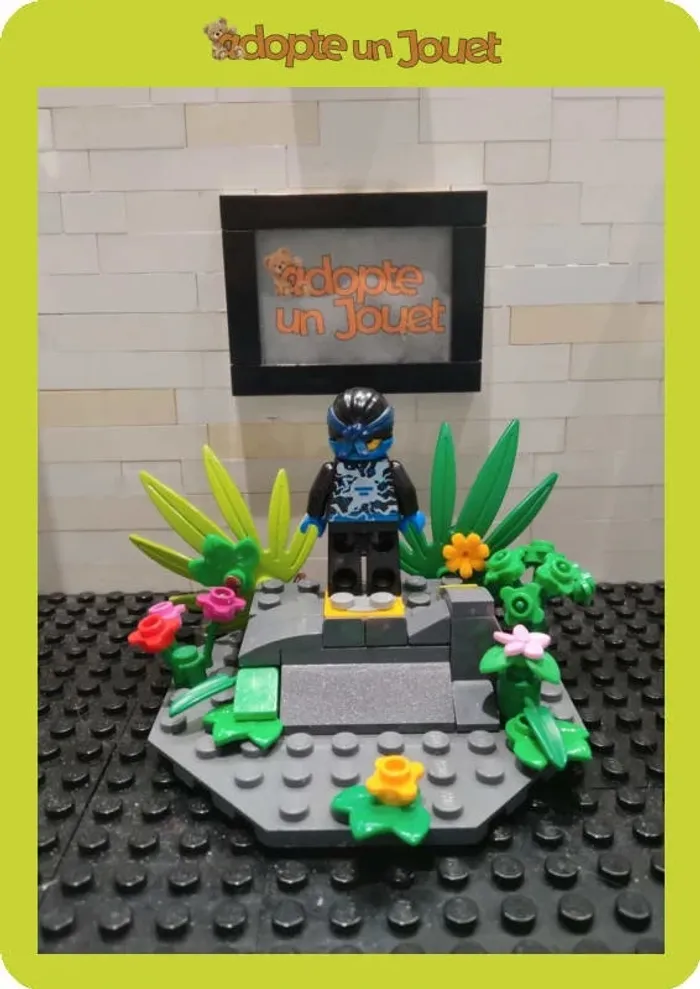 Lego - Figurine - njo407 - Jay (Spinjitzu Masters) - Sons of Garmadon - photo numéro 2