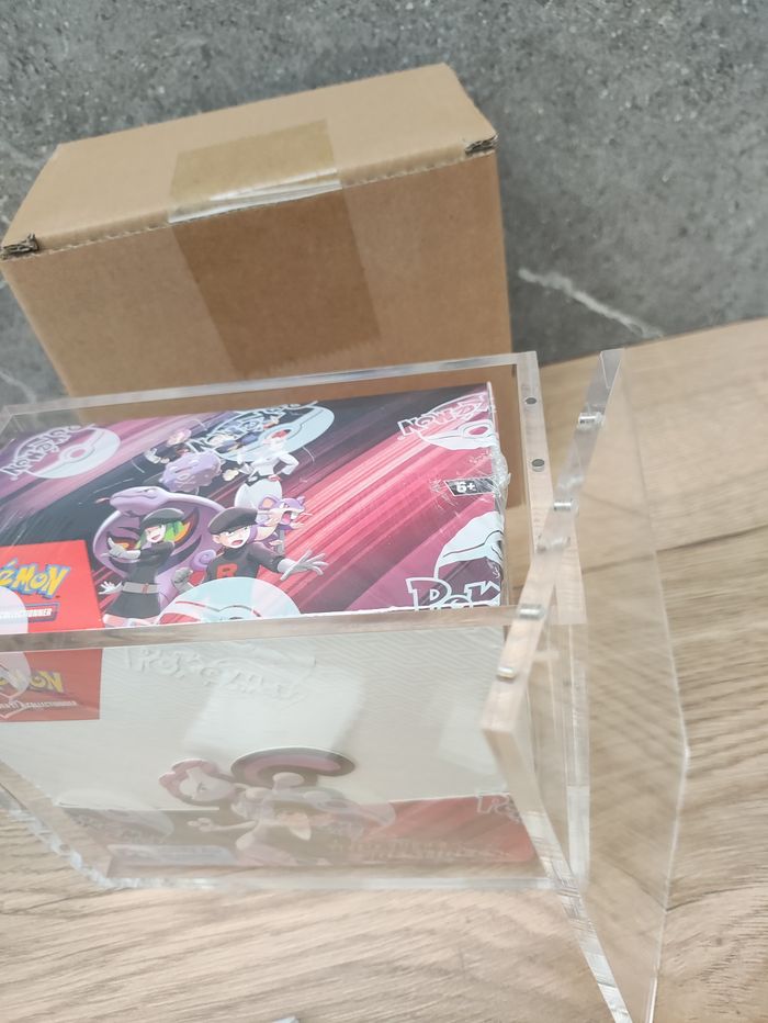 Protection acrylique aimantées pour coffret Pokémon Display - photo numéro 4