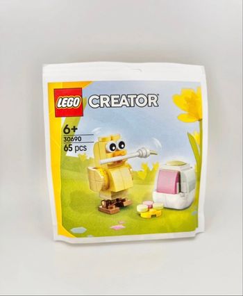 Lego Polybag Saisonnier (Réf. : 30690) : Le Poussin 🐣 peignant un Œuf de Pâques - NEUF