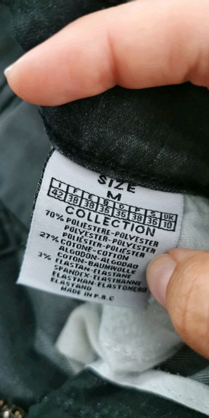 Jeans noir délavé - photo numéro 6