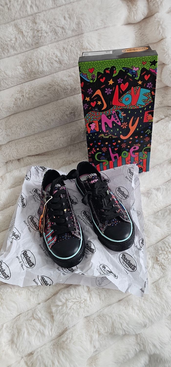 Magnifique basket Dockers femme by Gerli édition collector limitée - photo numéro 4