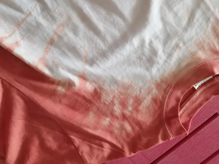 American Tshirt tye and dye orange annes 90 grunge - photo numéro 4