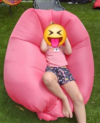 Pouf gonflable