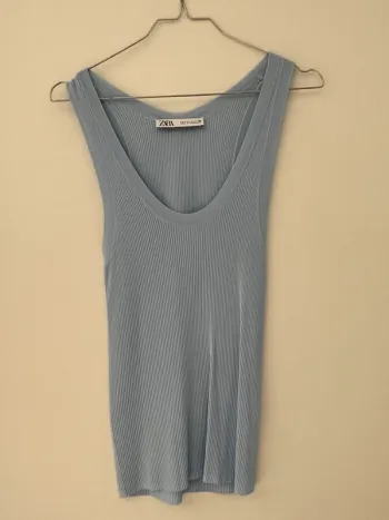 Débardeur bleu
