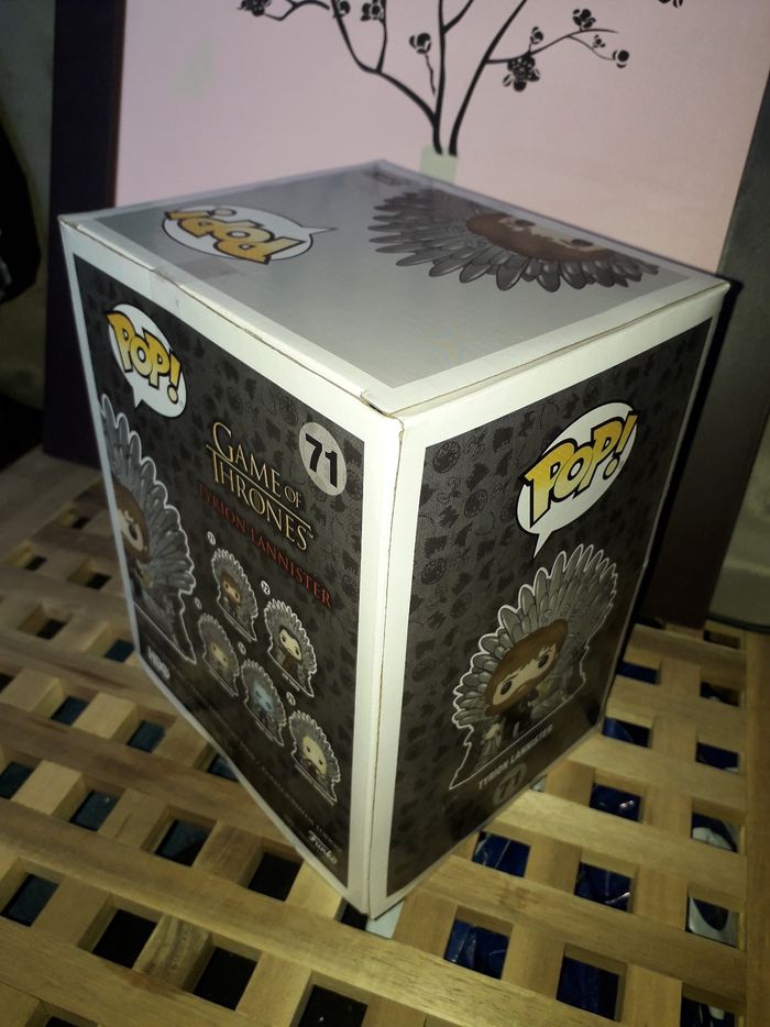 Funko Pop Game Of Thrones Tyrion Lannister sur le Throne # 71 - photo numéro 5