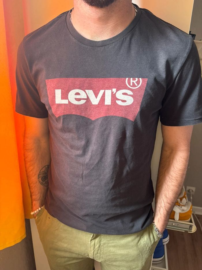 T shirt Lévis noir - photo numéro 3