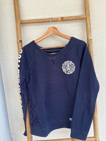 Pull bleu marine Superdry Athletics taille M
