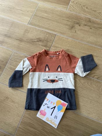 Tee-shirts manche longue orchestra 12 mois