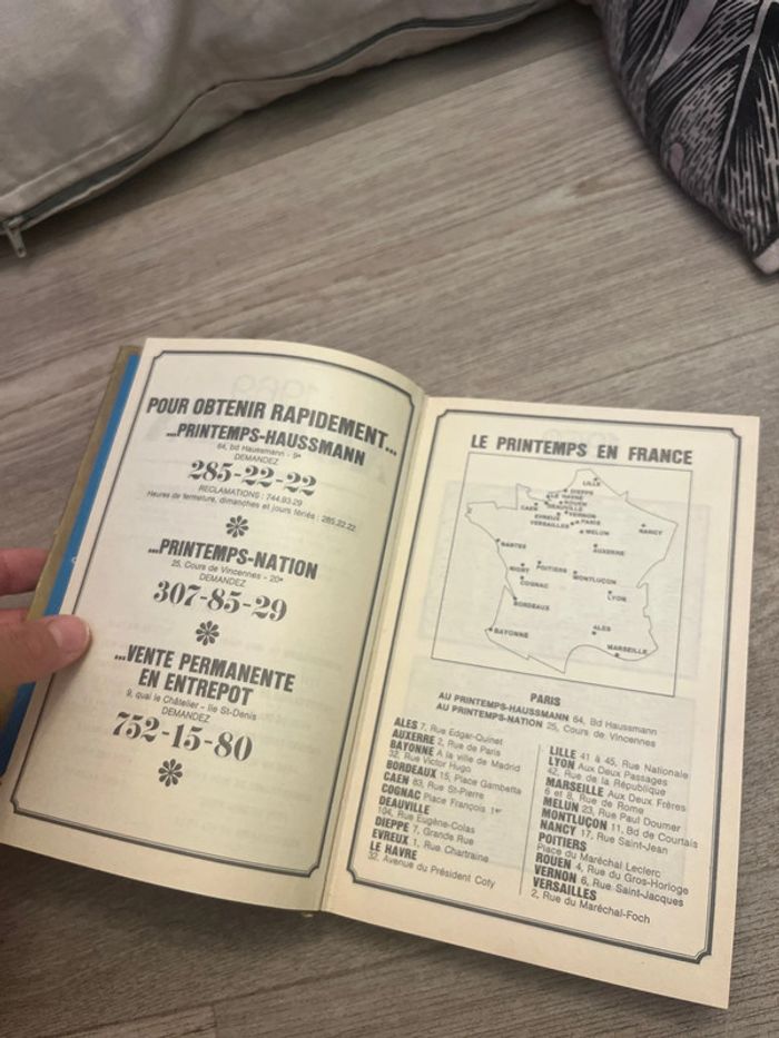 Livre  agenda/ note recette année 1969 - photo numéro 6