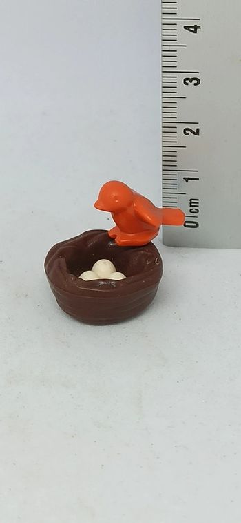 Nid d'oiseau avec œufs playmobil