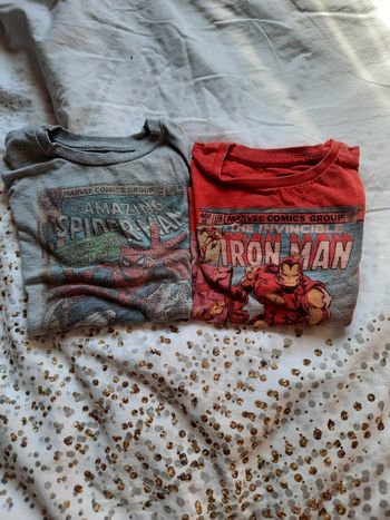 2 t-shirts MC Marvel