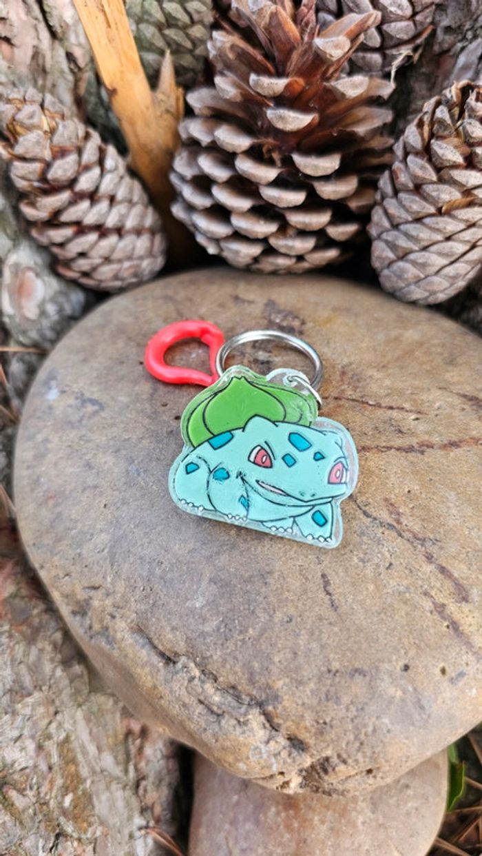 Super figurine Pokemon Nintendo porte clé Bulbizarre - photo numéro 4