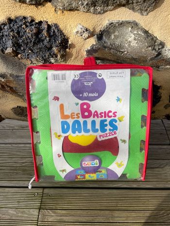 Lot de 9 dalles en mousse puzzle - LUDI 