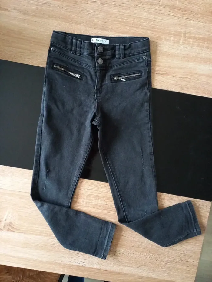 Jean noir skinny 8 ans - photo numéro 6