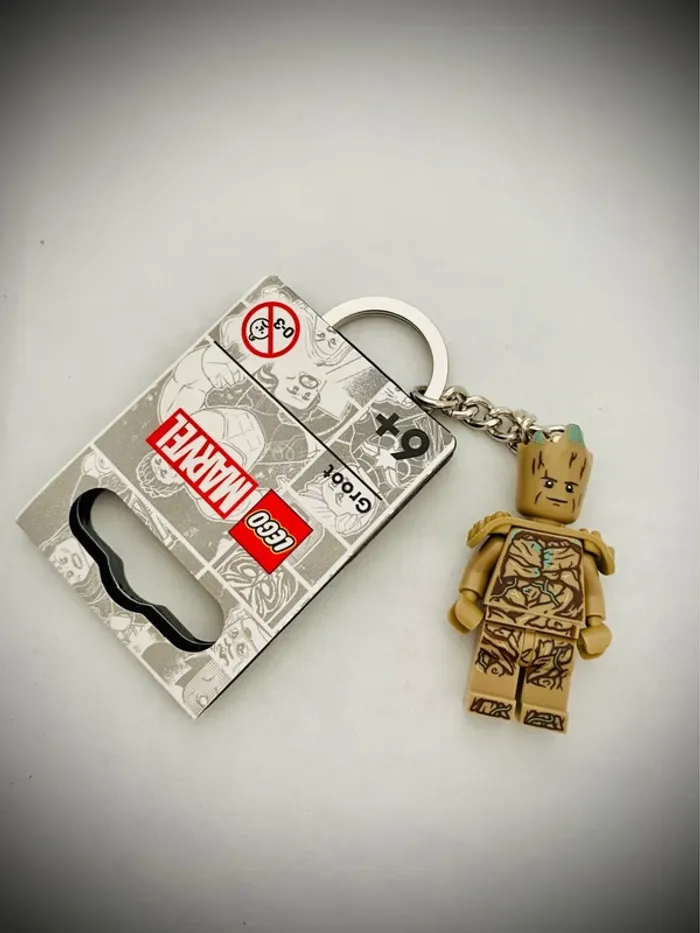 Porte-clés LEGO Marvel - Groot (Réf. 854291) - Neuf - photo numéro 6