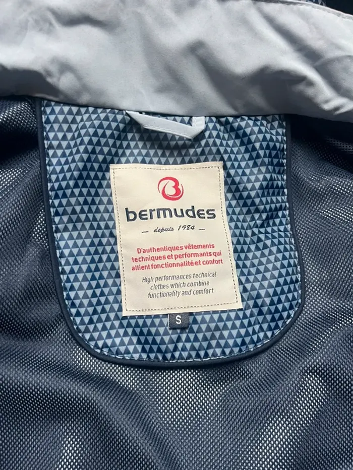Parka bleu ciel Bermudes - taille 34 - photo numéro 18