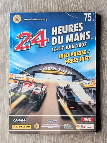 Guide info presse 24 Heures du Mans 2007