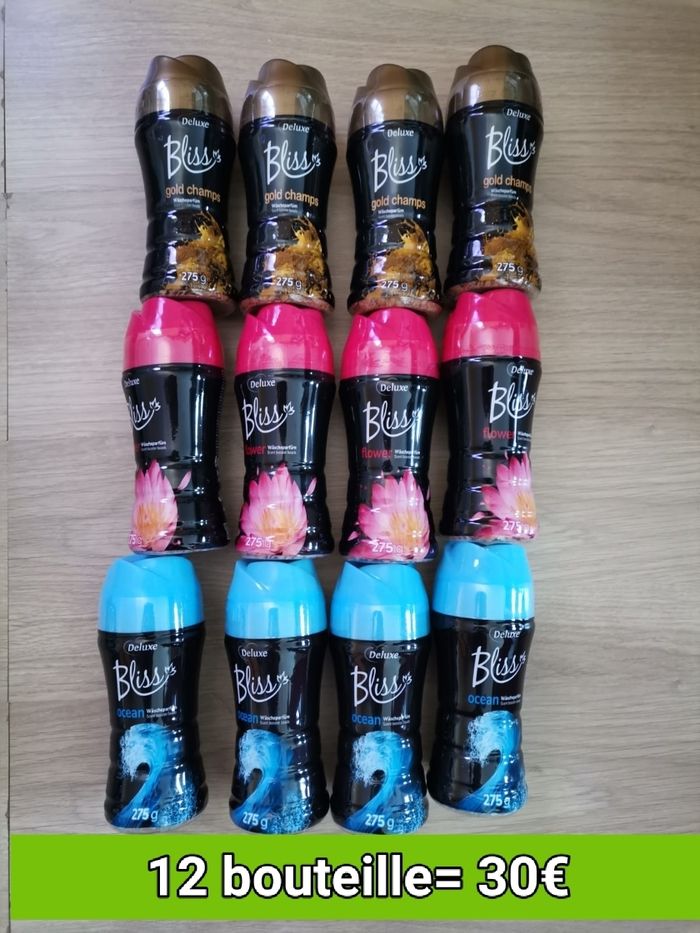 12 parfum d'adoucissant a linge 275gr