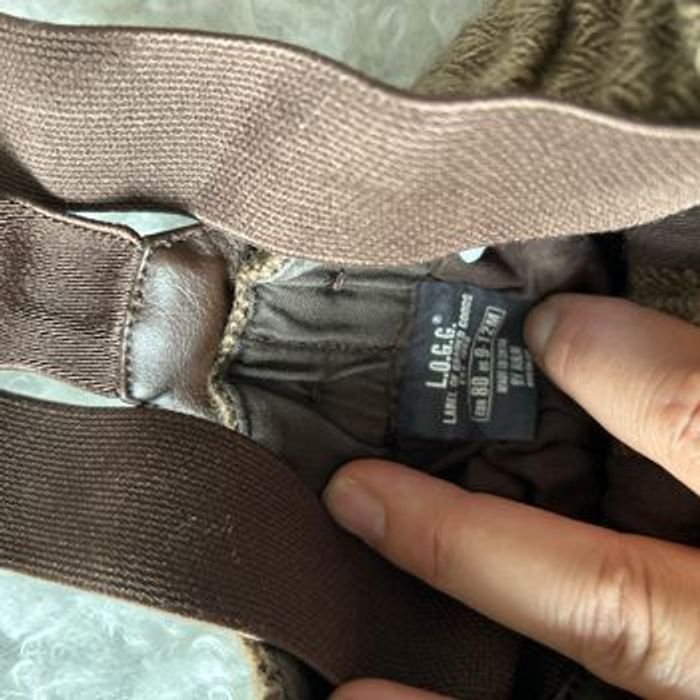 Pantalon salopette 12 mois marron - photo numéro 2