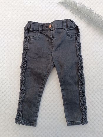 🔸Jean noir Fille – Kiabi 18 Mois🔸