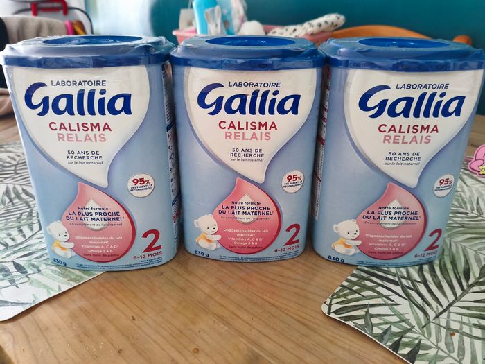 Lait calisma relais 2 ème age