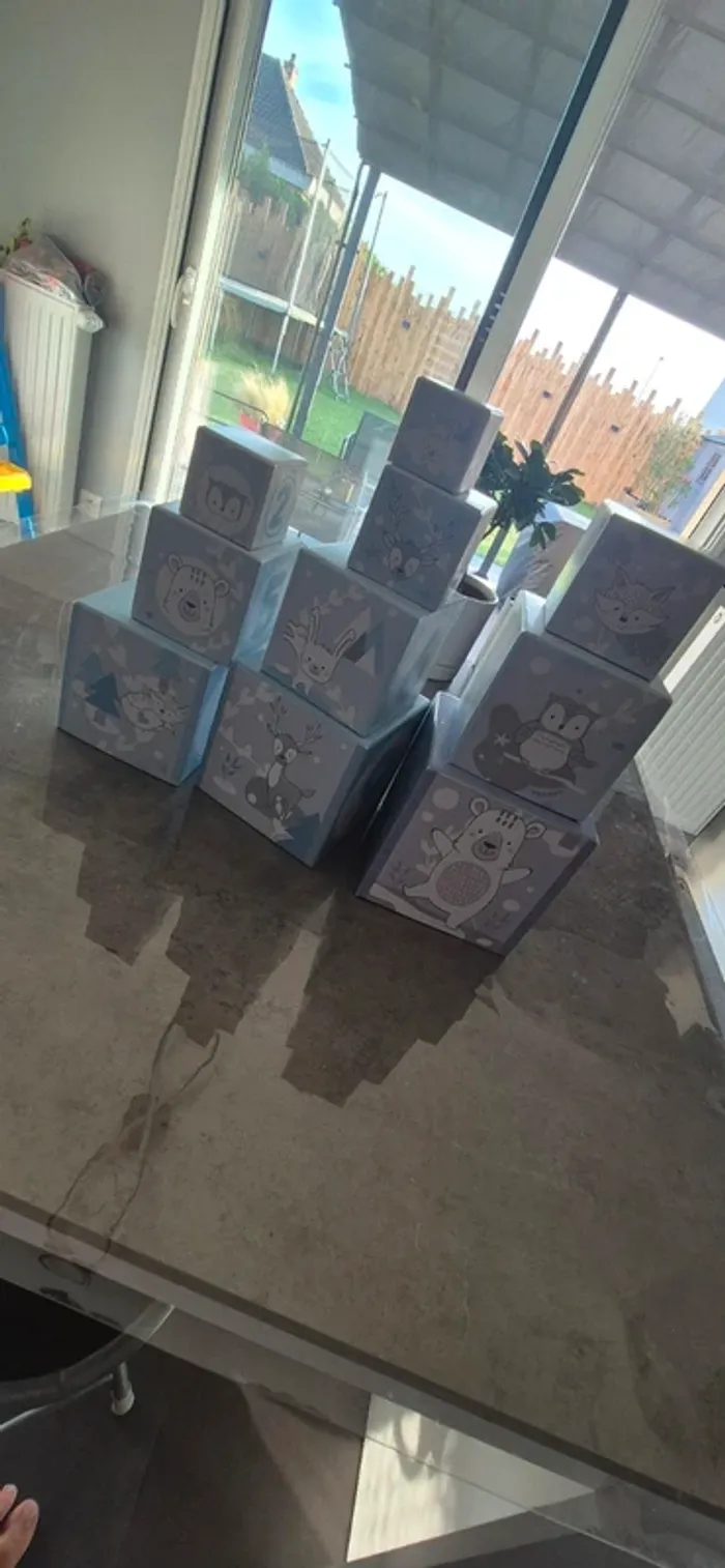 Boite empilables multiface pour enfants - photo numéro 2