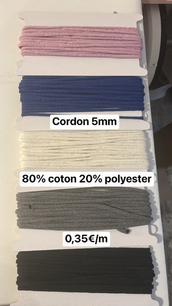 Cordon 5mm
