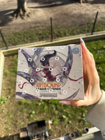 Display League Of Legends Riftbound - Set 2: Spiritforged EN scellage Parfait