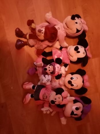Lot peluche Minnie