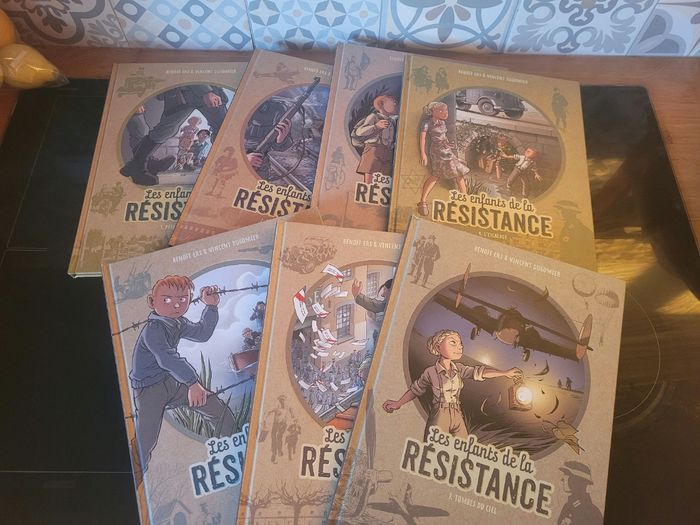Les enfants de la resistance 7 BD