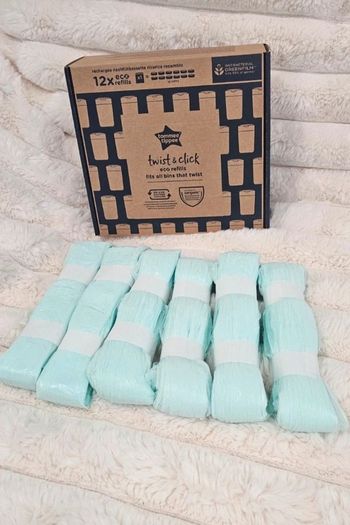 Lot de 6 eco recharges originales Twist & click Tommee Tippee 