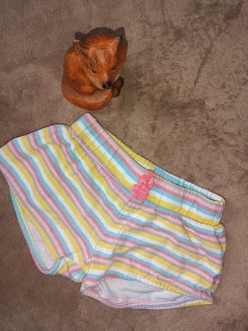 Short à ligne colorés