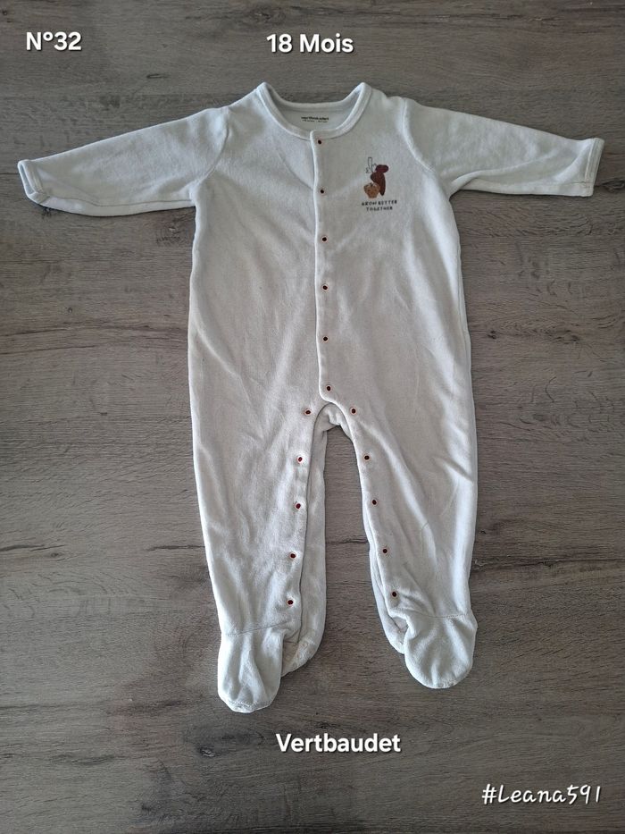 🌷N°32🌷Pyjama - Vertbaudet - 18 Mois🌷