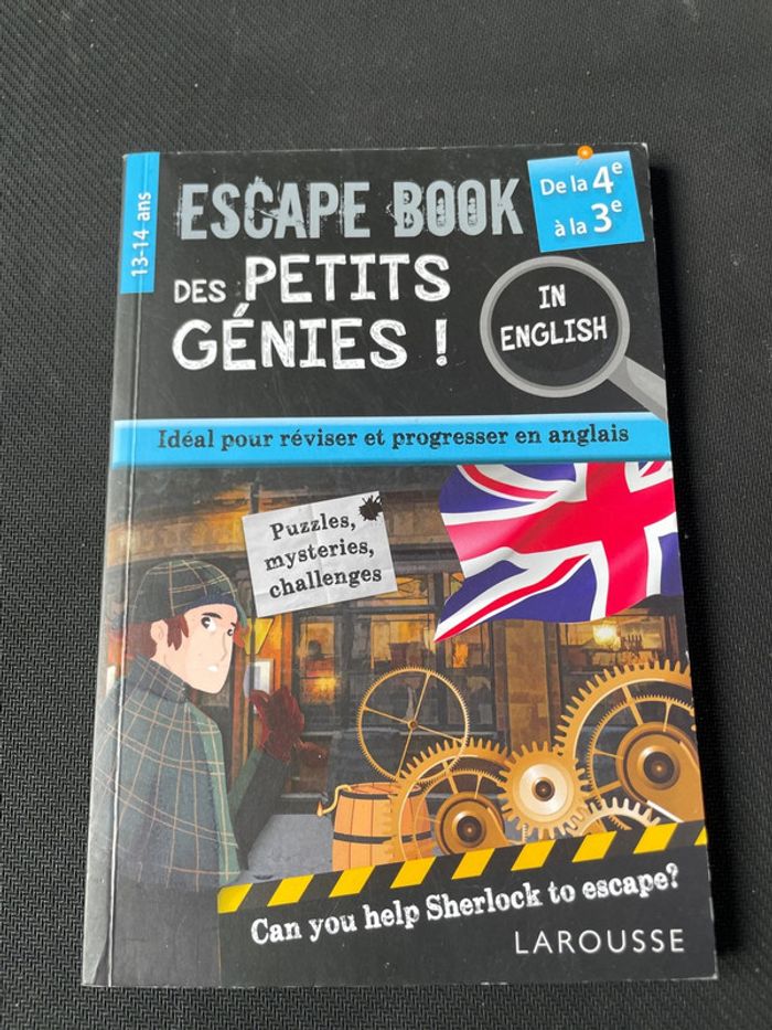 Escape book in english