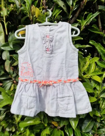 Robe , Fille 12 mois Lulu Castagnette