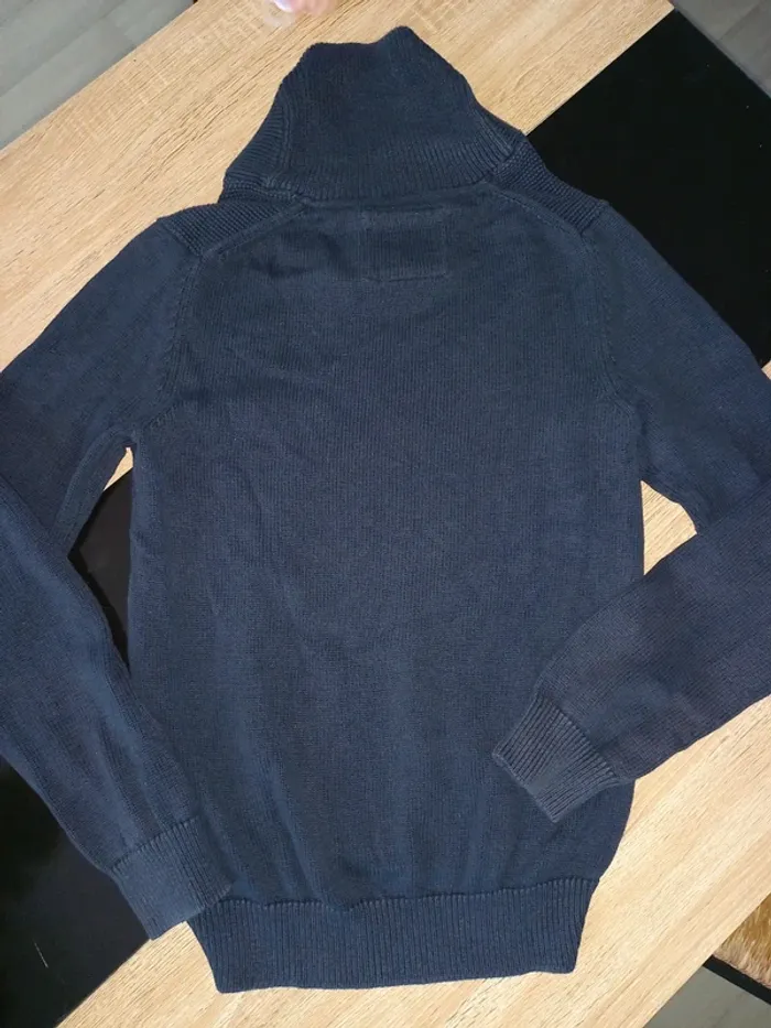 Pull bleu marine S - photo numéro 5