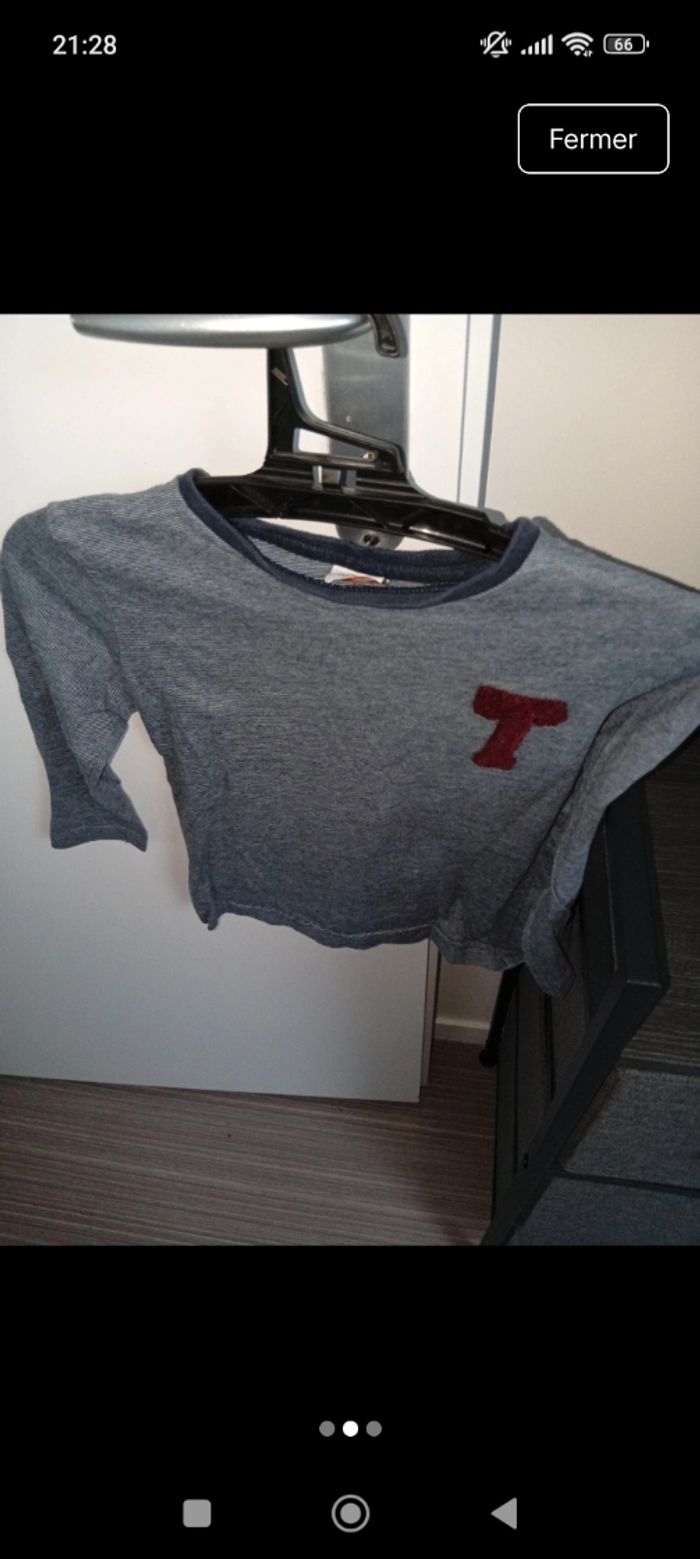 Tee shirt manche longue - photo numéro 2