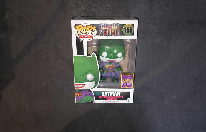 Figurine Funko Pop / Batman 188 / Suicide Squad / Dc Comics / Summer Convention 2017 Exclusive
