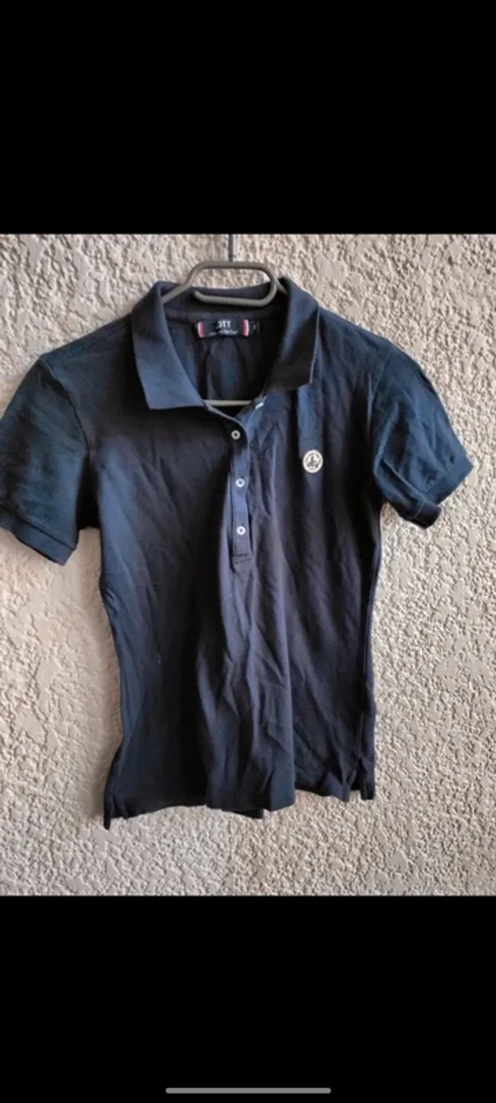 Polo manches courtes bleu Jott T 36