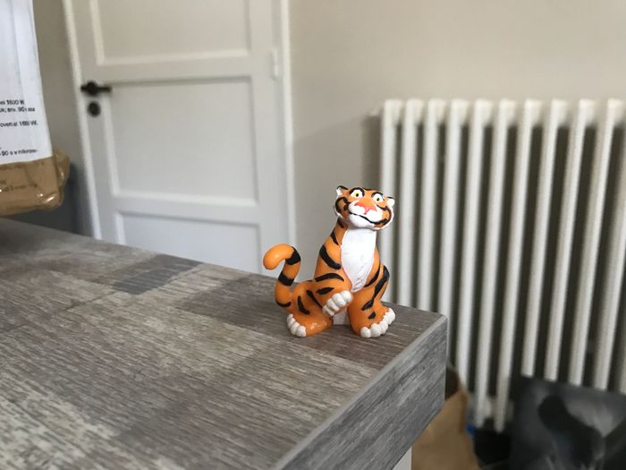 Figurine rare tigre raja Jasmine aladdin