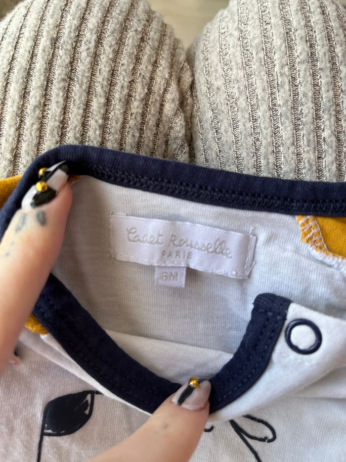 Tee shirt manches longues 6 mois - photo numéro 3