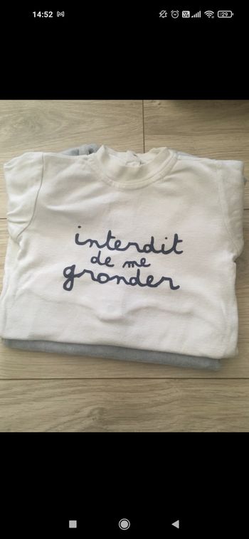 Lot de 6 pyjamas 1 mois