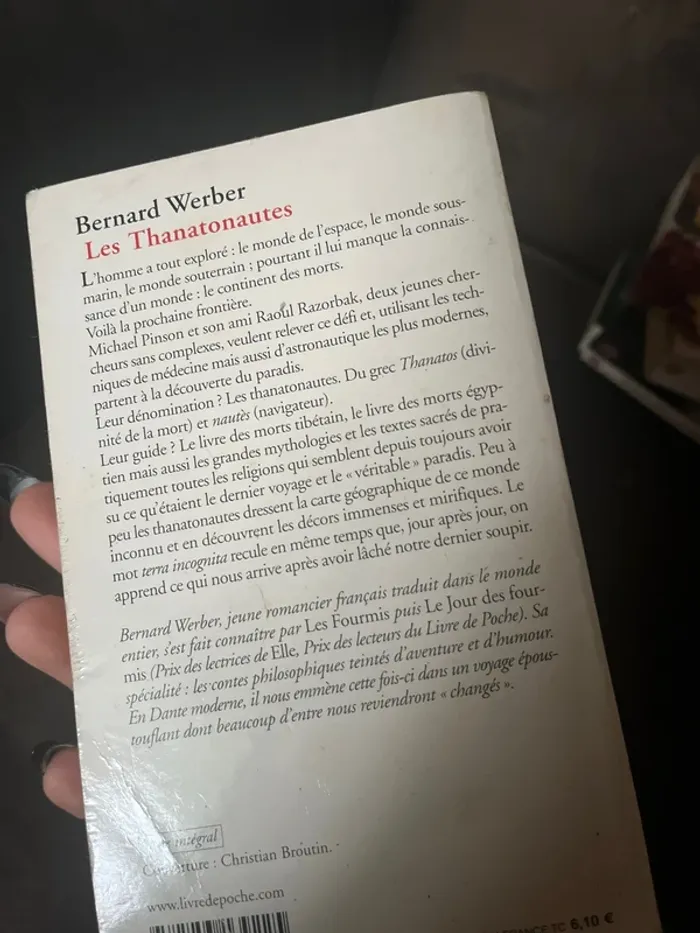 Les thanatonautes Bernard Werber - photo numéro 2