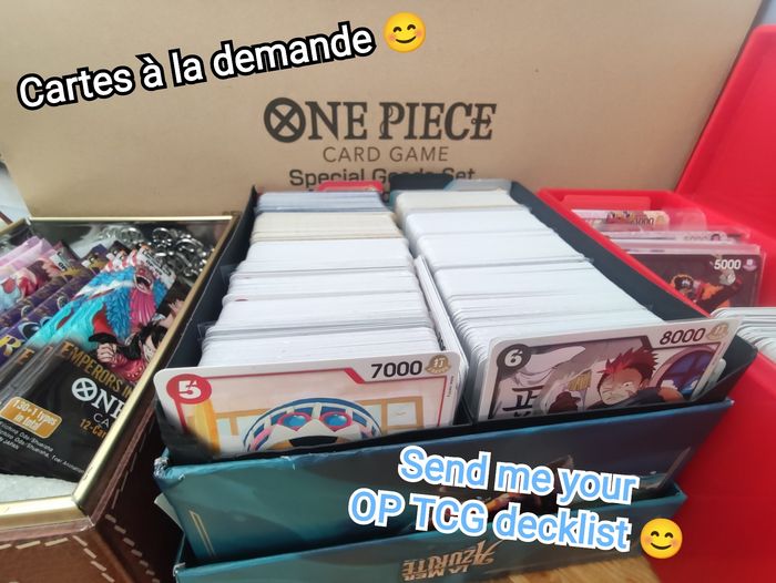 One Piece cartes à la demande dès 3 centimes